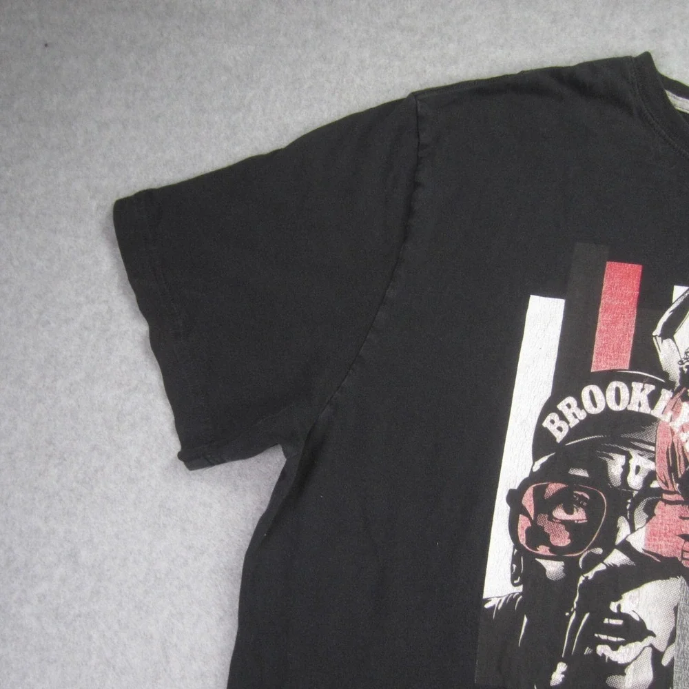 Nike Air Jordan Spike Lee Shirt Mens 3XL Black Brooklyn Mars Blackmon Graphic Te